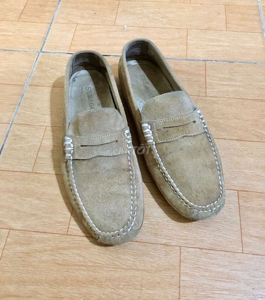 Giày lười sebago made in brazil🍀🇻🇳