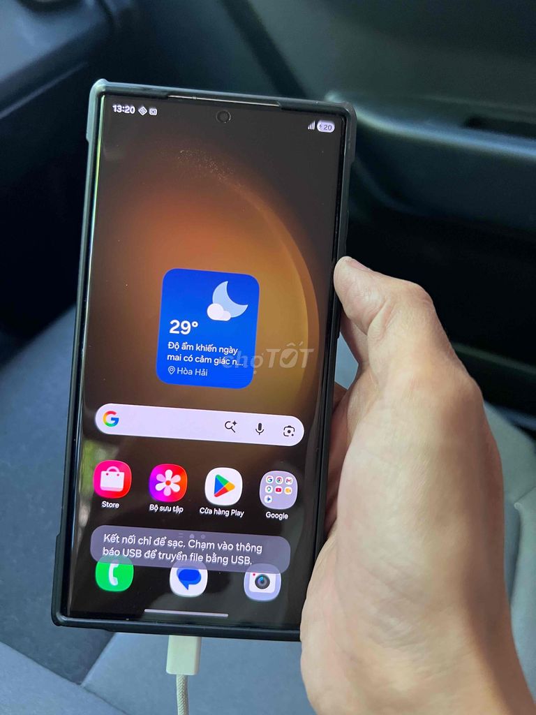 Samsung Galaxy S23 Ultra Trắng. Mua bán Điện thoại tại Quận Ngũ Hành Sơn Đà Nẵng được đăng bởi Nguyễn Thị An hình 1