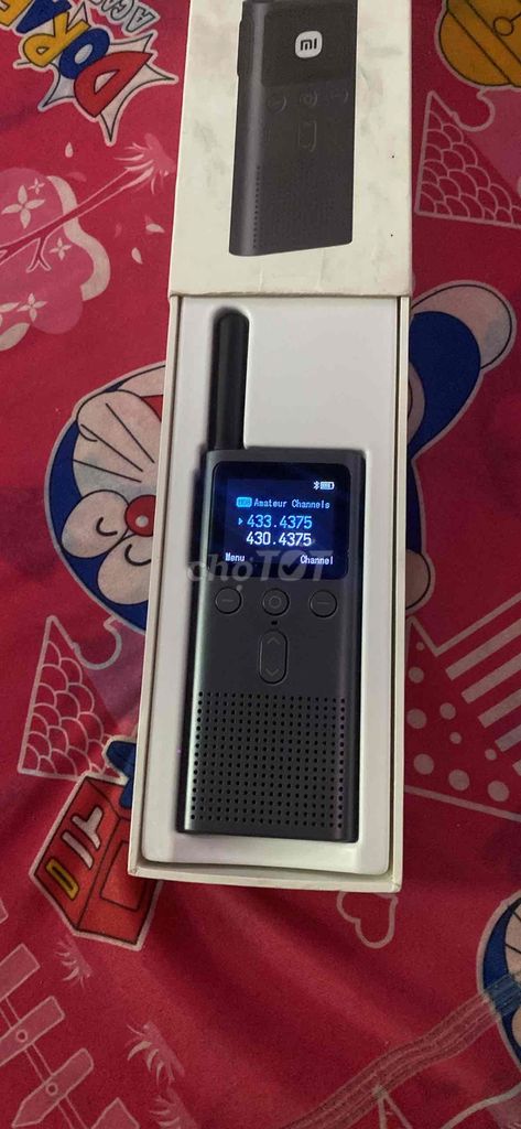Bộ đàm Walkie Talkie 2S xiaomi đen. Mua bán Điện thoại tại Huyện Châu Thành Bến Tre được đăng bởi Ngô Minh Khang hình 1