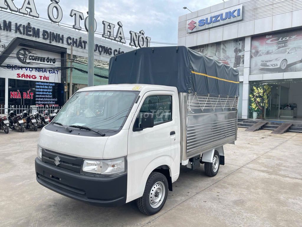 xe tải Suzuki Mui bạt giao ngay chỉ với 75 triệu. Mua bán Xe tải, xe ben tại Thành phố Biên Hòa Đồng Nai được đăng bởi công ty ô tô Sài Gòn đại lý ô tô Su zu ki chính hãng hình 4
