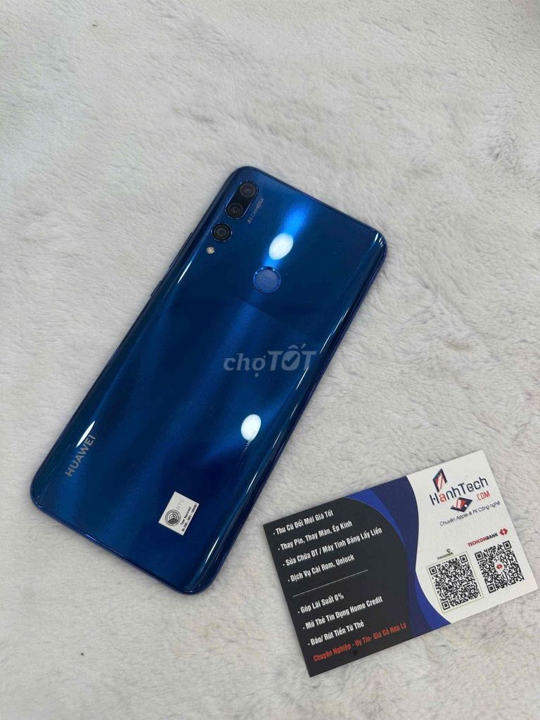 Huawei Y9 Prime 2019 128GB Xanh. Mua bán Điện thoại tại Quận 3 Tp Hồ Chí Minh được đăng bởi Hạnh Tech hình 1