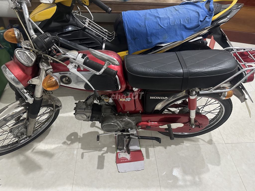 Honda SS50E màu Đỏ. Mua bán Xe máy tại Thành phố Mỹ Tho Tiền Giang được đăng bởi Minh Tu hình 4