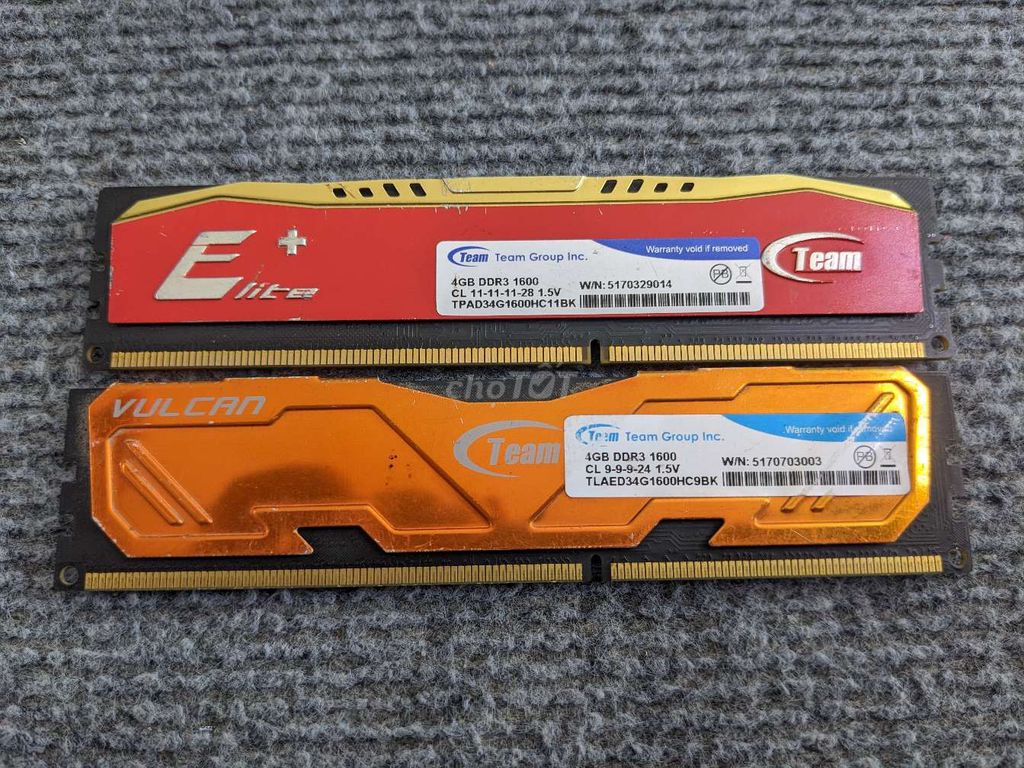 RAM 4GB DDR3 1600MHz. Mua bán Linh kiện (RAM, Card...) tại Huyện Hóc Môn Tp Hồ Chí Minh được đăng bởi Máy Tính DiDi System hình 1