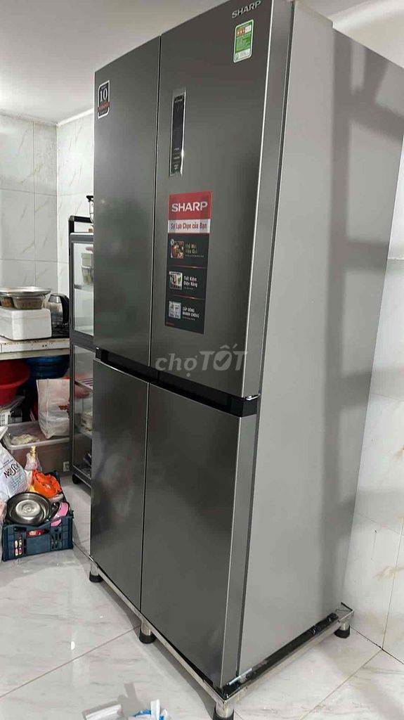 Tủ lạnh Sharp SJ-FX420V-SL Bạc 404L. Mua bán Tủ lạnh tại Thành phố Thủ Đức Tp Hồ Chí Minh được đăng bởi Mai Dung hình 1