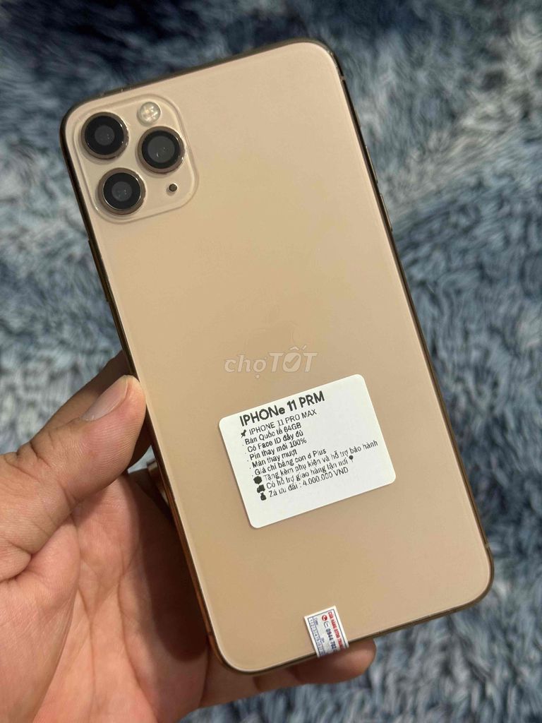 iPhone 11 Pro Max 64GB Full Face giá bằng 8 Plus. Mua bán Điện thoại tại Huyện Trảng Bom Đồng Nai được đăng bởi Hồ Trung Hiếu hình 1
