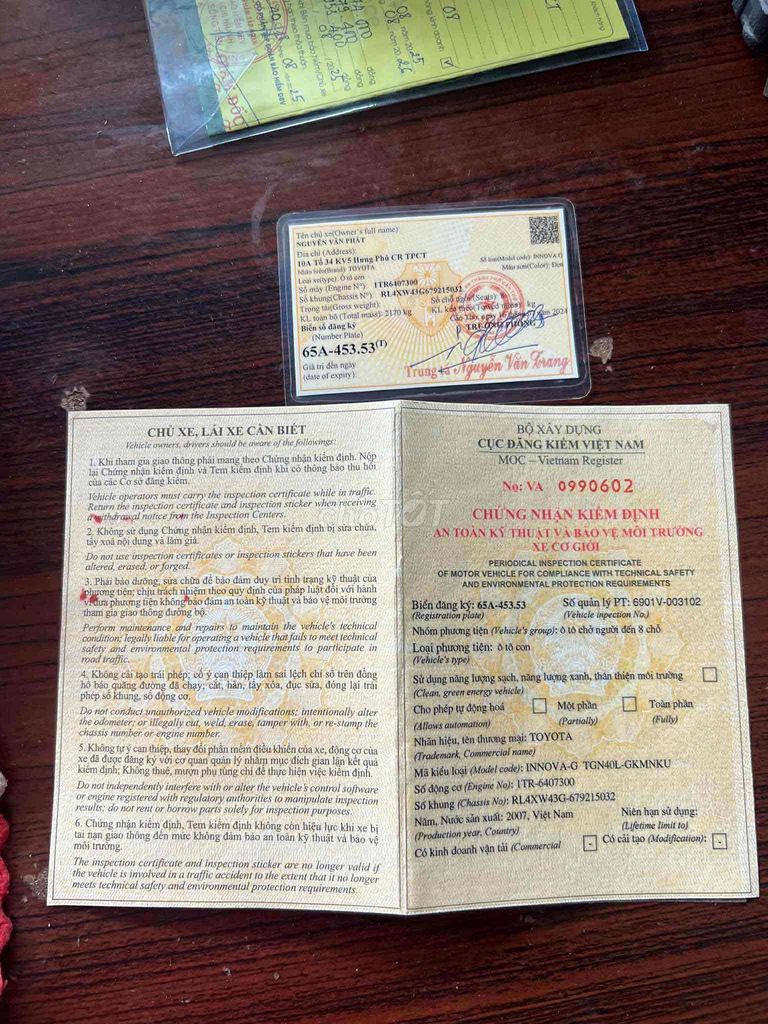 Toyota Innova 2007 G. Mua bán Ô tô tại Huyện Châu Thành Đồng Tháp được đăng bởi huy. hình 14