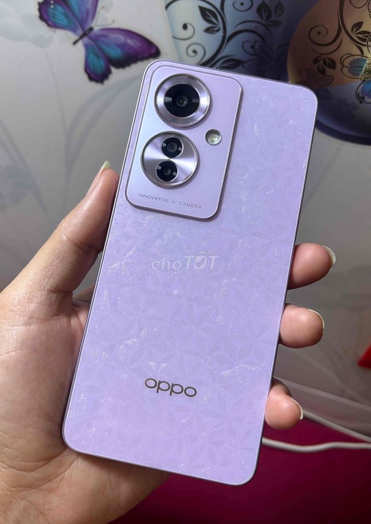 Oppo Reno 11F 5G 8-256 tgdđ 6/2025 như mới