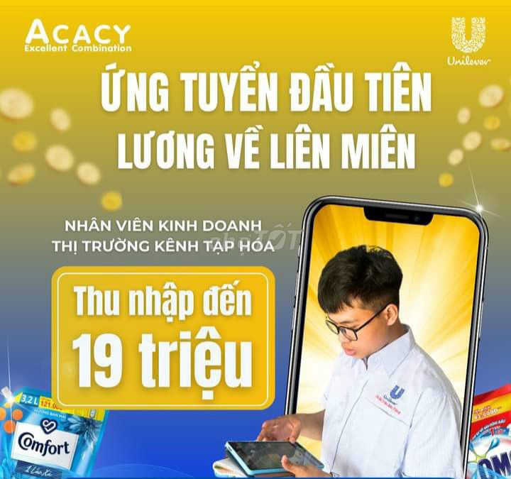 Tuyển dụng nhân viên kinh doanh Unilever