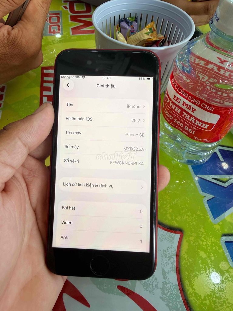 iPhone SE 2020 128Gb. Mua bán Điện thoại tại Thành phố Bến Tre Bến Tre được đăng bởi Thiện HD SAISON hình 1