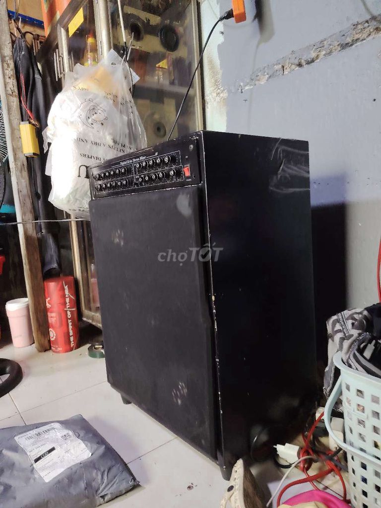 Loa karaoke Đen 2 bass 1 sub. Mua bán Tivi, Âm thanh tại Quận 4 Tp Hồ Chí Minh được đăng bởi A út  hình 1