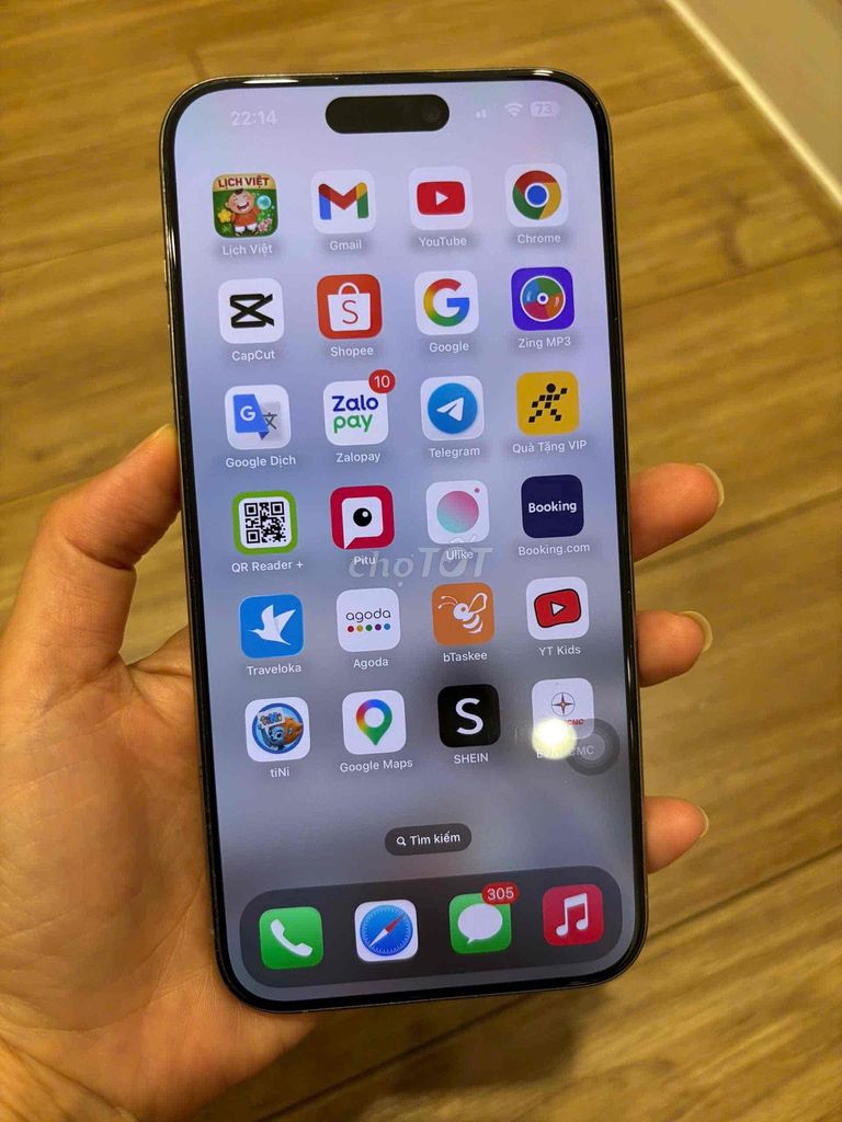 Apple iPhone 15 Pro Max 512GB Titan tự nhiên. Mua bán Điện thoại tại Quận Bình Thạnh Tp Hồ Chí Minh được đăng bởi Vũ duy pháp hình 1
