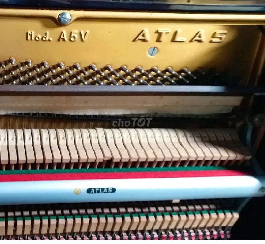 Piano cơ Atlas A5V Nhật Hay Mới Đẹp TLý NhanhTrống