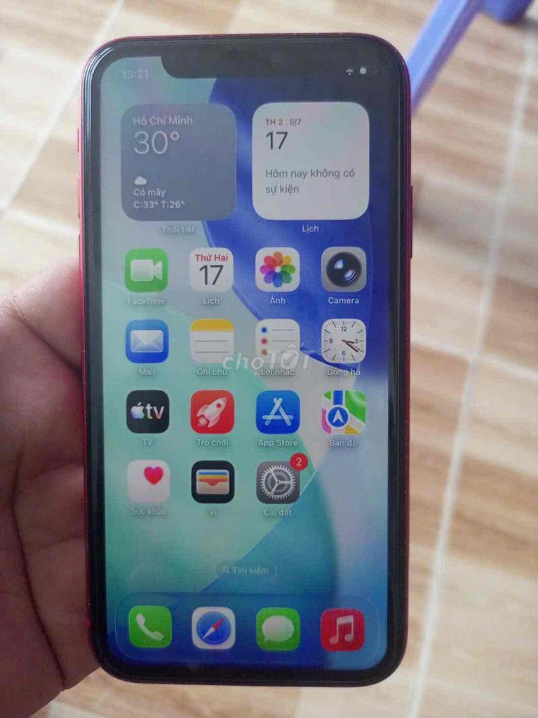 Apple iPhone 11 128GB Đỏ. Mua bán Điện thoại tại Quận Gò Vấp Tp Hồ Chí Minh được đăng bởi Hung  hình 1