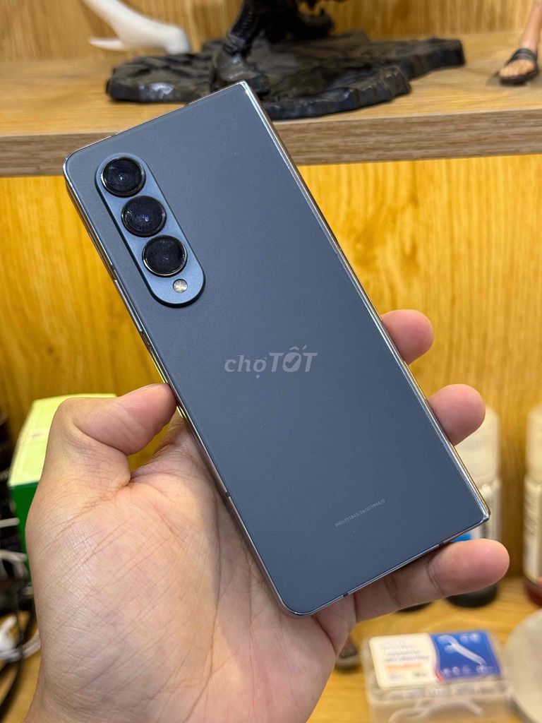 Samsung Z Fold4 xanh 2 sim Like New. Mua bán Điện thoại tại Quận 10 Tp Hồ Chí Minh được đăng bởi Hậu Lưu hình 1