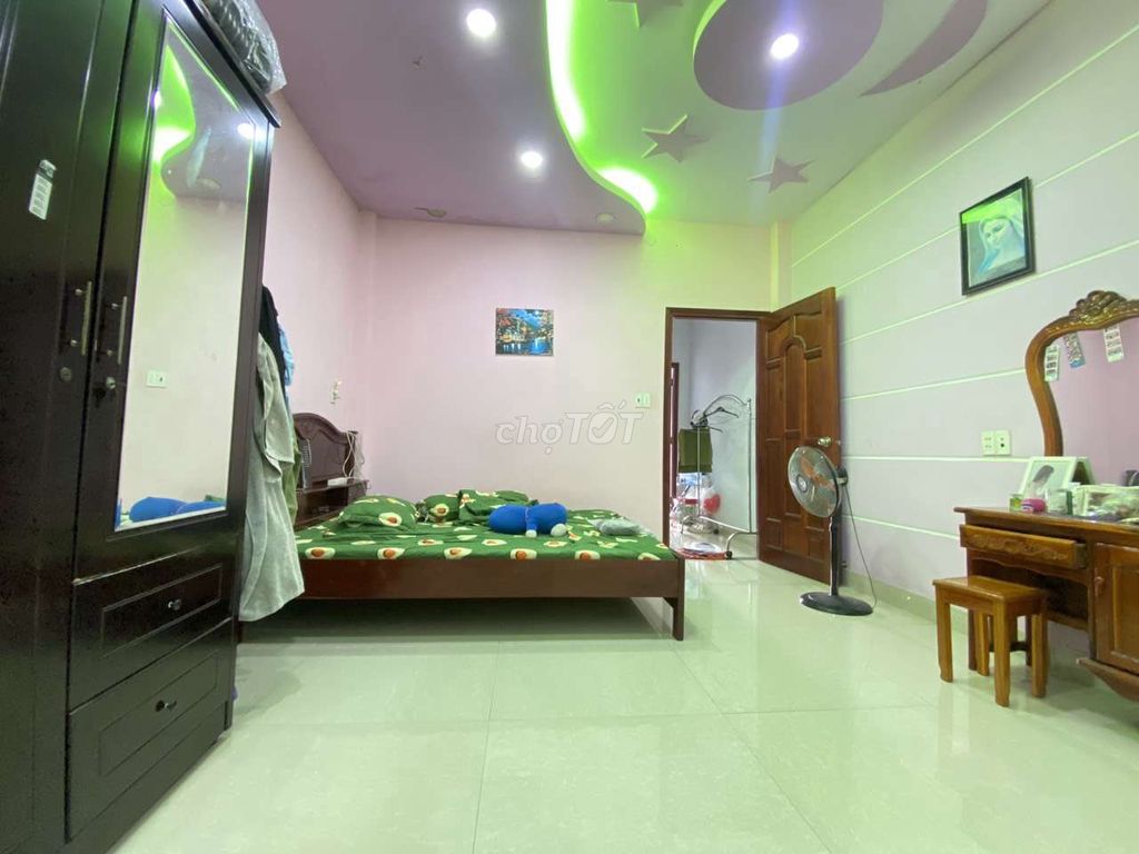 4*x15* HẺM 5M XE HƠI PHẠM VĂN CHIÊU - CHỢ THẠCH ĐÀ
 Nhà 2 lầu 3PN 4WC