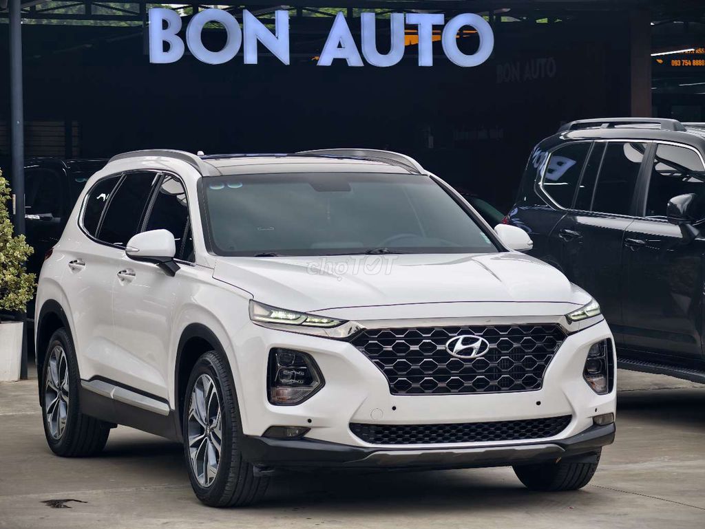 HYUNDAI SANTAFE 2021 DẦU PREMIUM MÀU TRẮNG