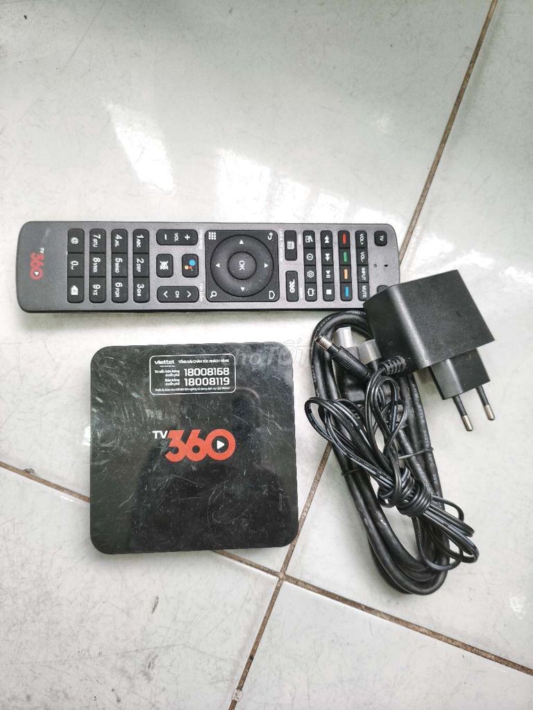 TV Box Viettel TV360 Đen Tìm giọng nói. Mua bán Phụ kiện (Màn hình, Chuột...) tại Quận Bình Thạnh Tp Hồ Chí Minh được đăng bởi Gia Bao hình 1