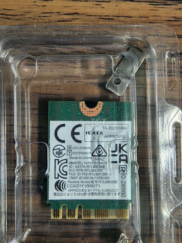 Card Wifi RTL8852BE. Mua bán Linh kiện (RAM, Card...) tại Quận Liên Chiểu Đà Nẵng được đăng bởi Trần Đức Anh hình 1