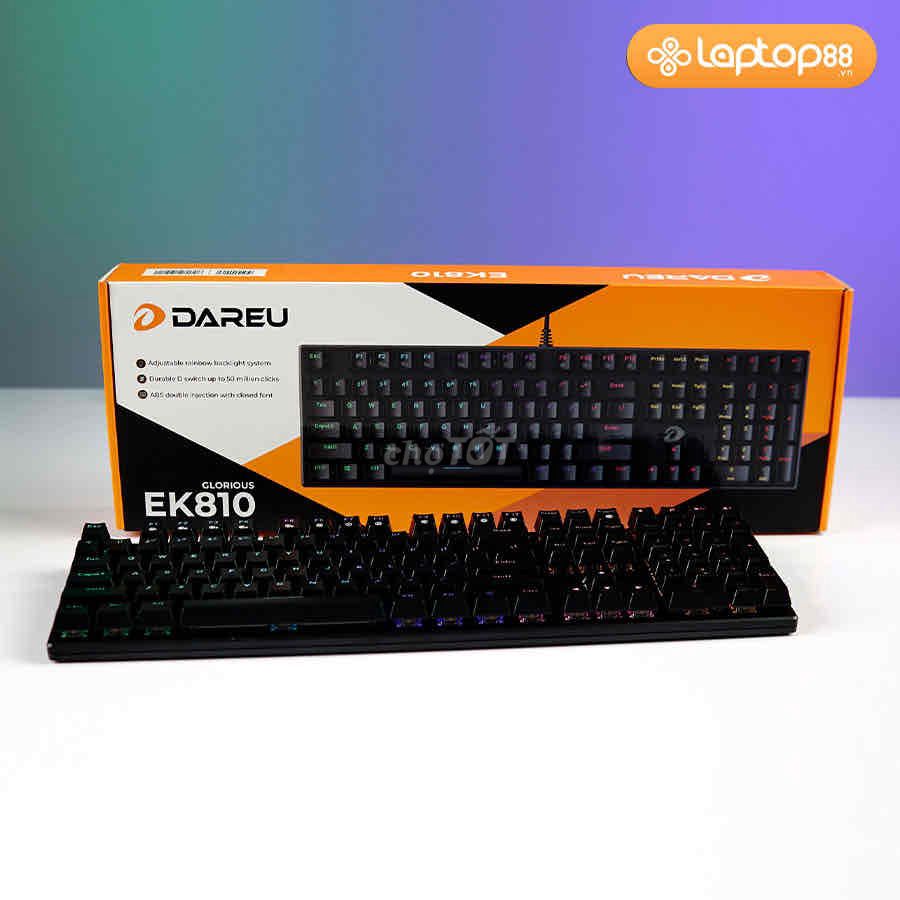 Bàn phím cơ Dareu EK810 Đen Đã sử dụng. Mua bán Phụ kiện (Màn hình, Chuột...) tại Quận Ngũ Hành Sơn Đà Nẵng được đăng bởi Stark hình 1