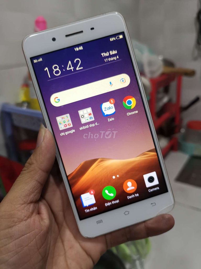 Vivo Y55 2/16GB zin, pin ngon. Mua bán Điện thoại tại Quận 12 Tp Hồ Chí Minh được đăng bởi Phước Trần hình 1