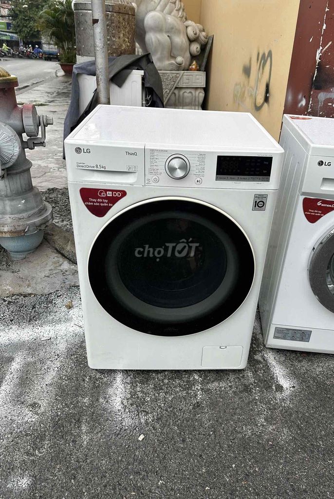 MÁY GIẶT LG 8KG INVERTER-DÒNG THINQ Ngoại hình 88%. Mua bán Máy giặt tại Thành phố Dĩ An Bình Dương được đăng bởi Mii Mii hình 1