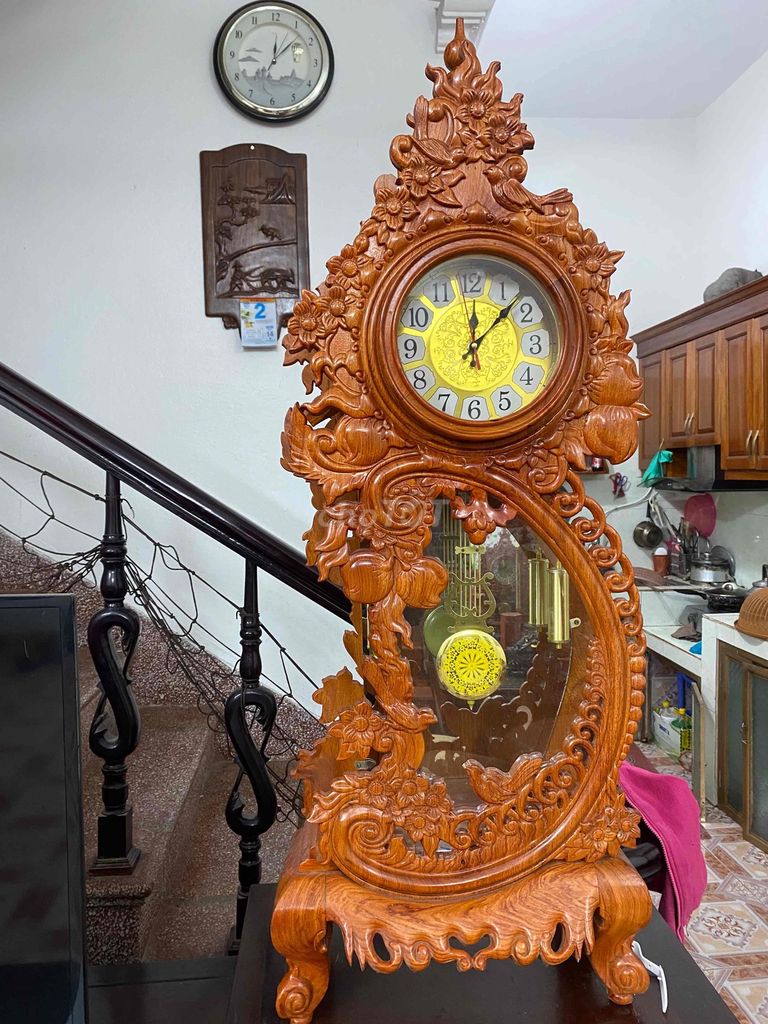 Đồng hồ cây Gỗ 1m15cm. Mua bán Nội thất, đồ gia dụng khác tại Huyện Đông Anh Hà Nội được đăng bởi Đức Hậu hình 1