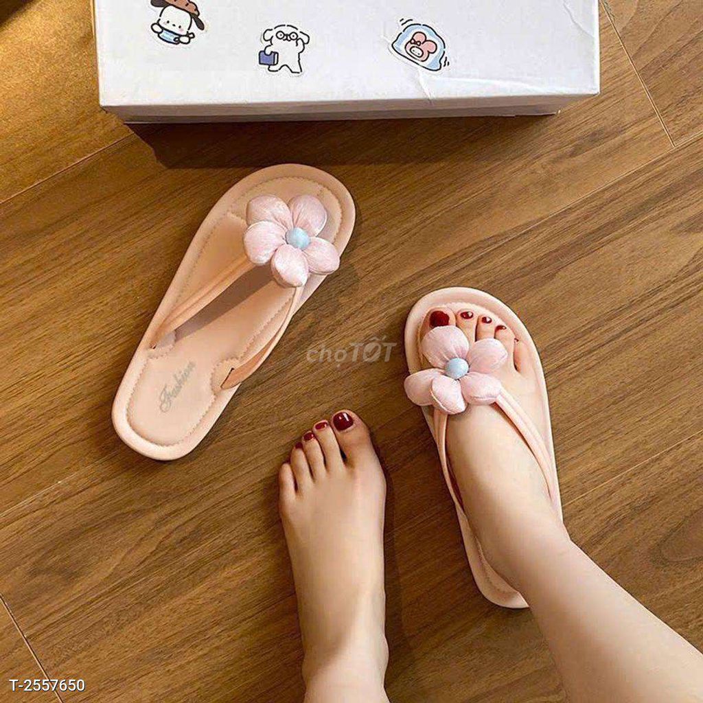 DÉP TÔNG HOA LỤA 6D. Mua bán Giày dép tại Huyện Phú Xuyên Hà Nội được đăng bởi Huyền Linh hình 1
