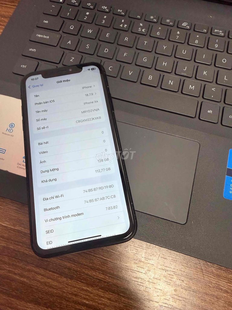 XR 128GB Đen ... Mua bán Điện thoại tại Thành phố Tân An Long An được đăng bởi mua xin alo no SMS hình 1