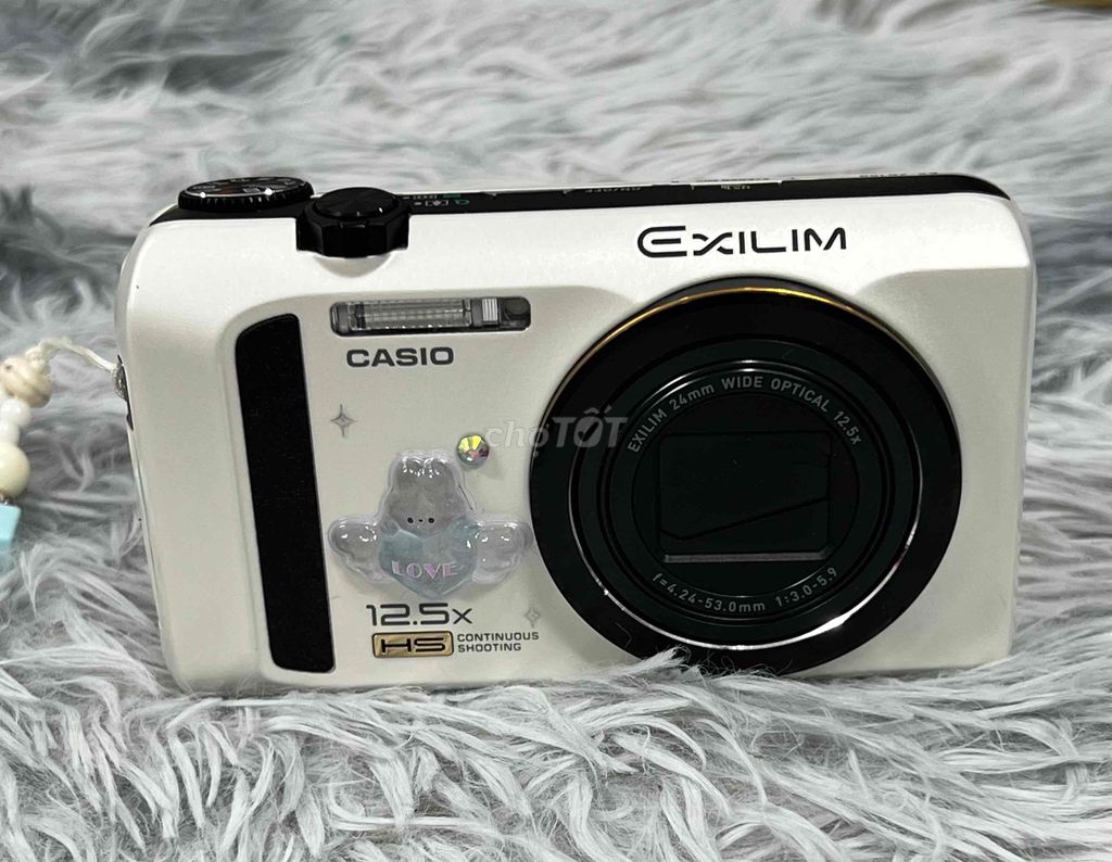 Máy ảnh Casio EX-ZR100 Trắng Trầy nhẹ. Mua bán Máy ảnh, Máy quay tại Quận 5 Tp Hồ Chí Minh được đăng bởi Anh Thư hình 1
