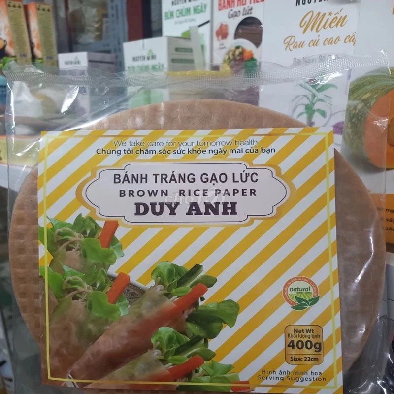 Bánh tráng Duy Anh Food Gạo lứt. Mua bán Đồ ăn, thực phẩm và các loại khác tại Quận Liên Chiểu Đà Nẵng được đăng bởi Long hình 1