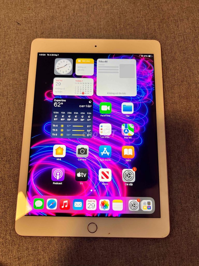Apple iPad Gen 6 Trắng. Mua bán Máy tính bảng tại Quận Thanh Xuân Hà Nội được đăng bởi Tớ Là Em Bé hình 1