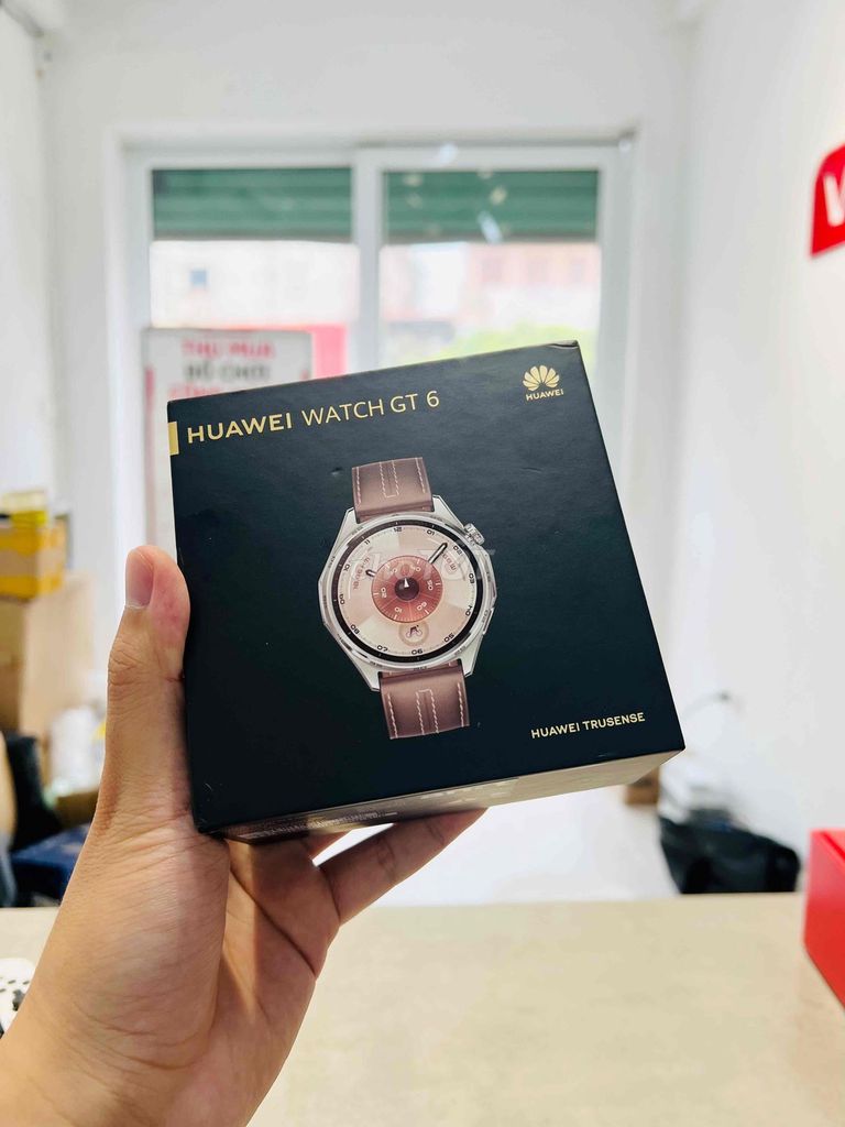 ⌚️ Huawei Watch GT6 Dây Da Nâu BH 02/2027 Like New. Mua bán Thiết bị đeo thông minh tại Quận Tây Hồ Hà Nội được đăng bởi VỰA TECH hình 1