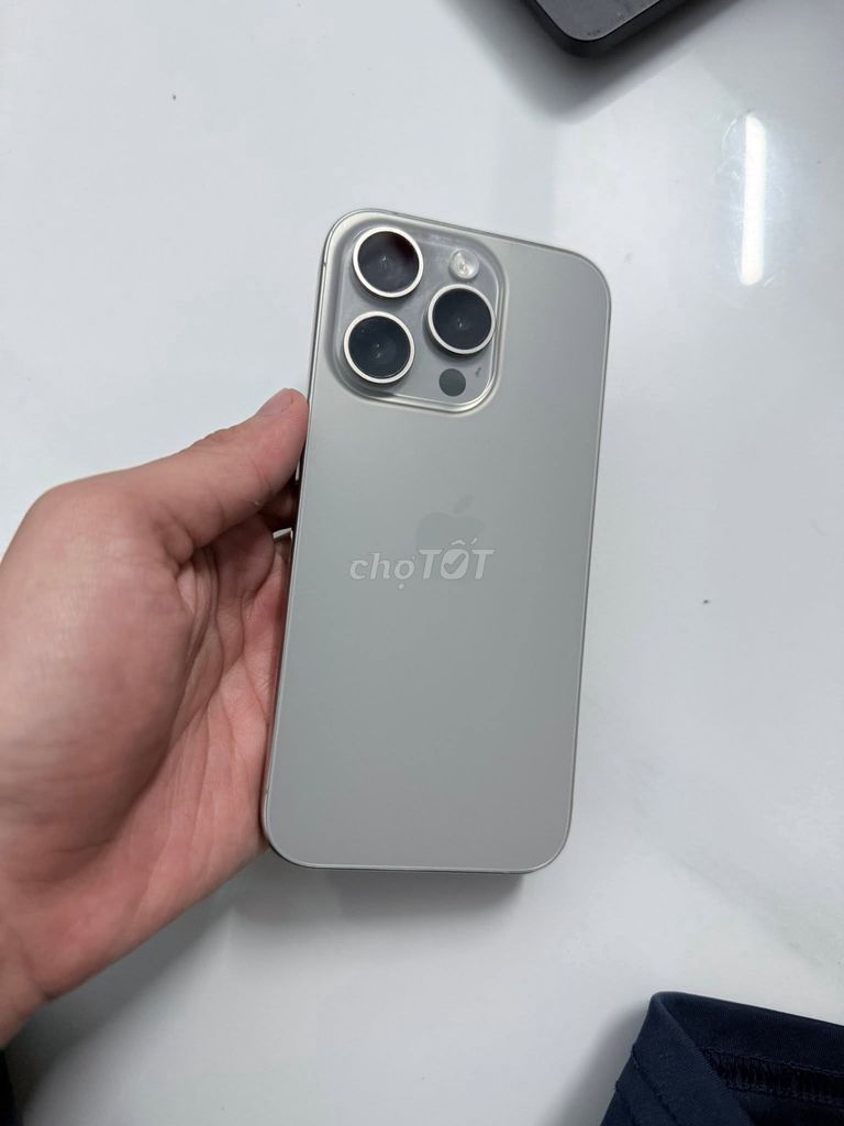 Apple iPhone 15 Pro 128GB Titan Natural 85%. Mua bán Điện thoại tại Quận 8 Tp Hồ Chí Minh được đăng bởi Hội Đồ Điện Tử hình 1
