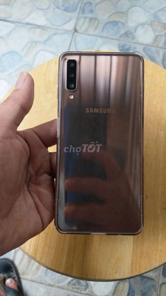 Samsung A7 2Sim Ram4/64GB Màn LCD Đẹp Yutube Mượt. Mua bán Điện thoại tại Quận Gò Vấp Tp Hồ Chí Minh được đăng bởi THMobileSG hình 1