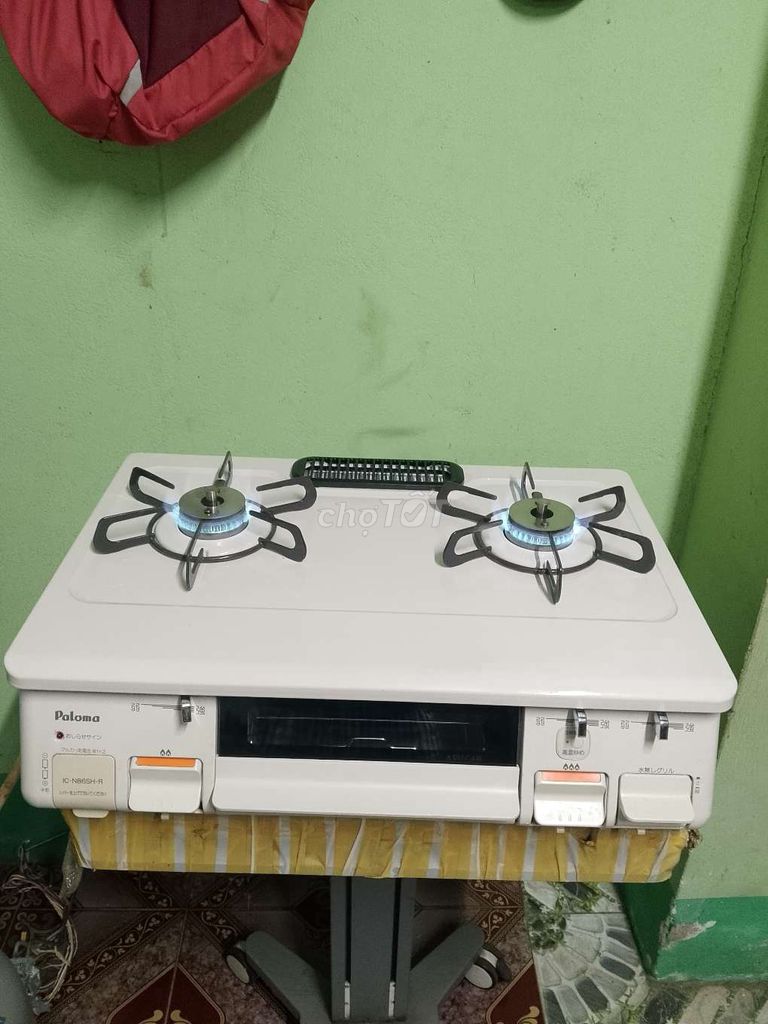 Bếp gas Paloma Nhật Bản Cảm biến đáy nồi Trắng. Mua bán Bếp, lò, đồ điện nhà bếp tại Huyện Củ Chi Tp Hồ Chí Minh được đăng bởi Nguyễn Sơn hình 1