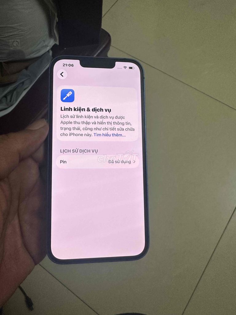 Apple iPhone 13 128GB Xanh Mỹ. Mua bán Điện thoại tại Quận 7 Tp Hồ Chí Minh được đăng bởi Tiến cao hình 1