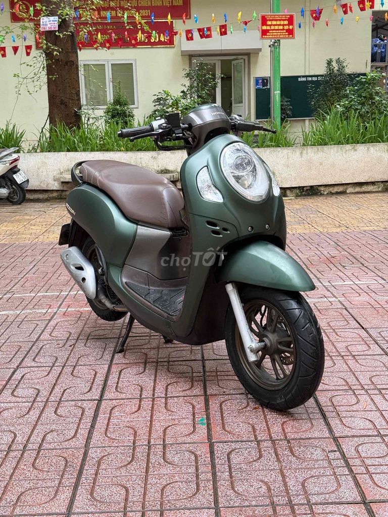 Honda Scoopy Smartkey 2024 Зеленый мох 29C2