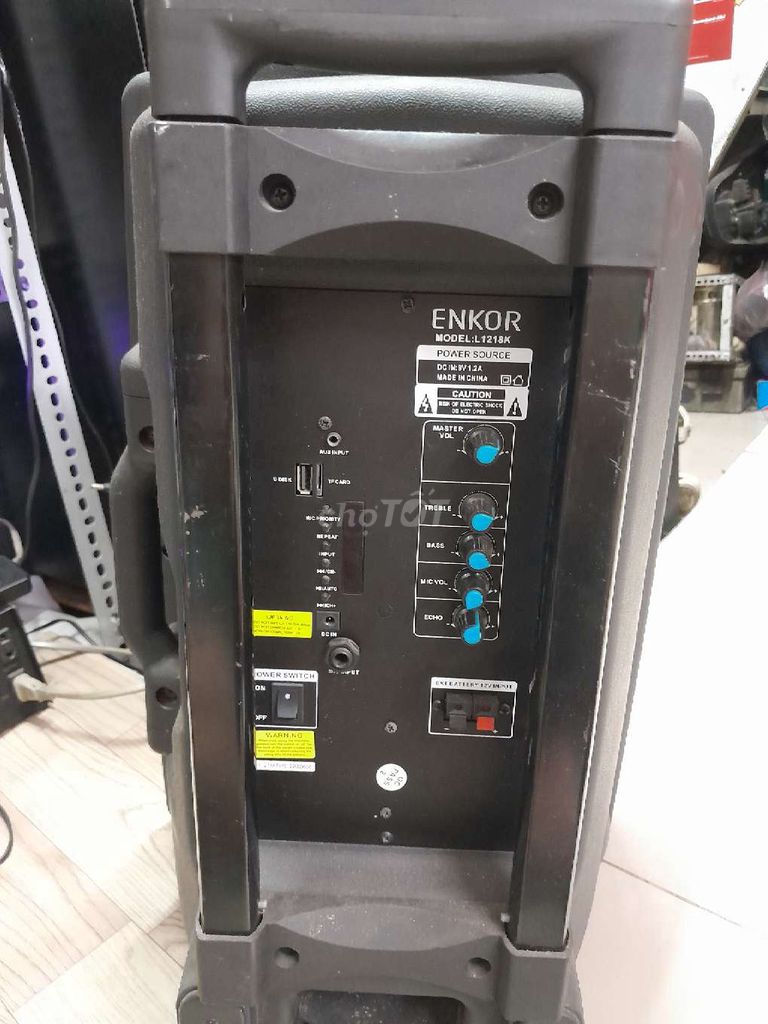 Loa kéo Enkor L1215K bass 30cm Đen. Mua bán Tivi, Âm thanh tại Quận 6 Tp Hồ Chí Minh được đăng bởi Việt hình 1