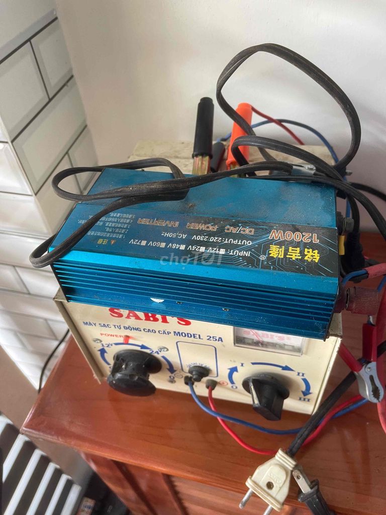 Bộ sạc biến điện 1200W MODEL 25A. Mua bán Phụ kiện (Màn hình, Chuột...) tại Quận Bình Thuỷ Cần Thơ được đăng bởi Nhat Nguyen hình 1