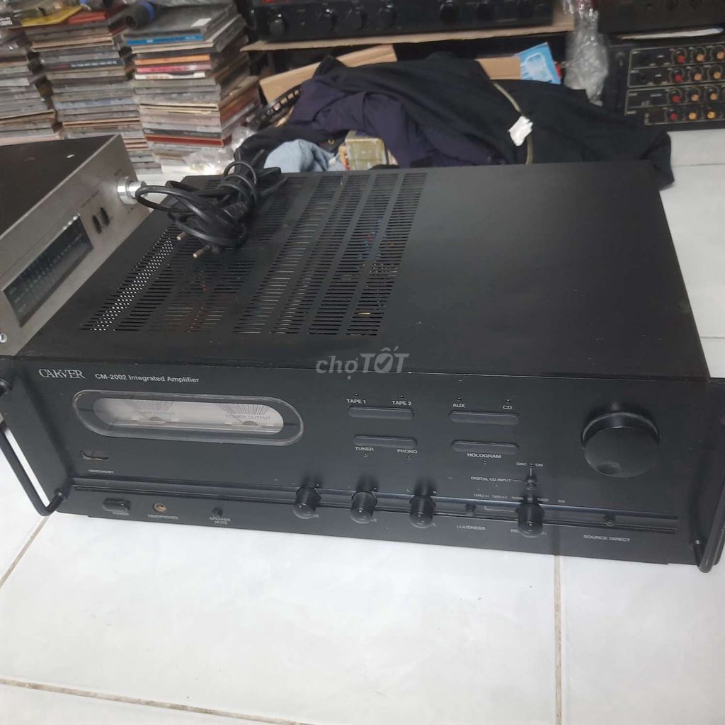 Amply tích hợp Carver CM-2002 Đen. Mua bán Tivi, Âm thanh tại Quận 6 Tp Hồ Chí Minh được đăng bởi Nguyen hình 1