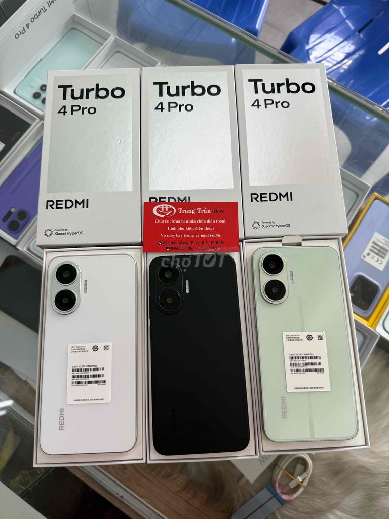 Xiaomi Turbo 4 Pro , có trả góp qua cccd. Mua bán Điện thoại tại Quận 6 Tp Hồ Chí Minh được đăng bởi Trang Trần Mobile hình 1