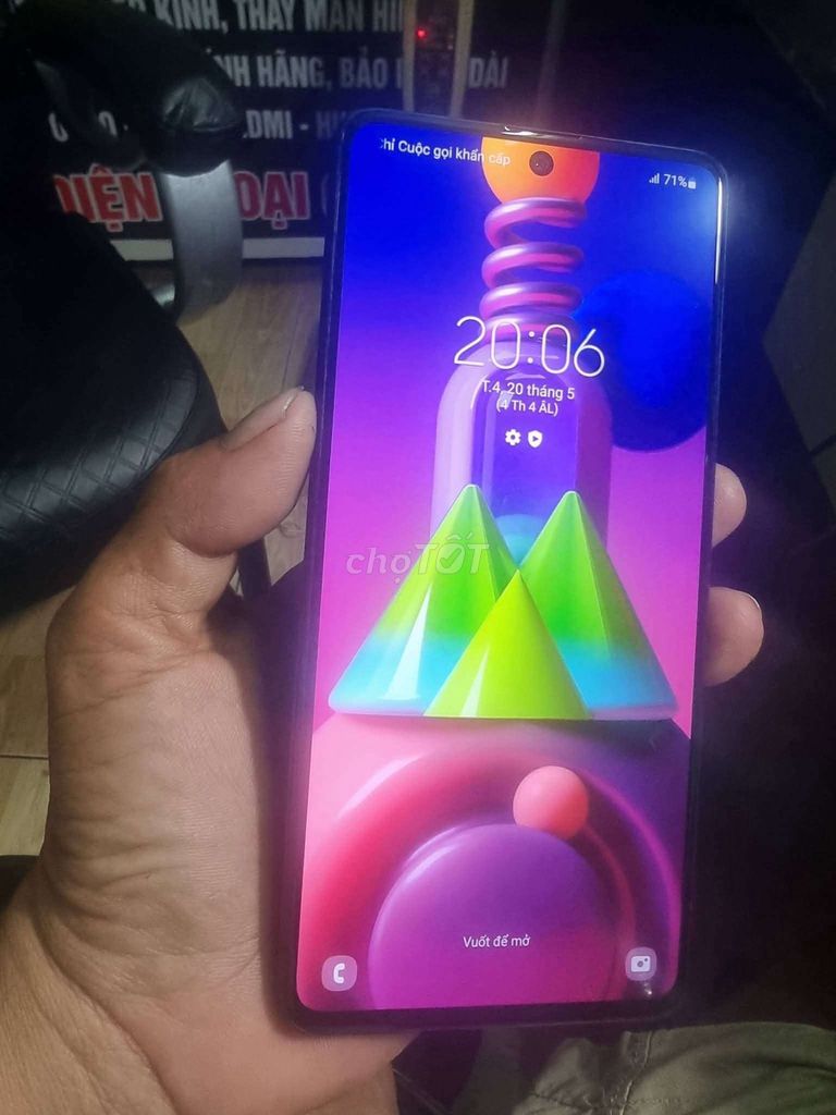 samsung M51 zin nguyên pin 7000. Mua bán Điện thoại tại Thành phố Vũng Tàu Bà Rịa - Vũng Tàu được đăng bởi sơn vũng tàu hình 1