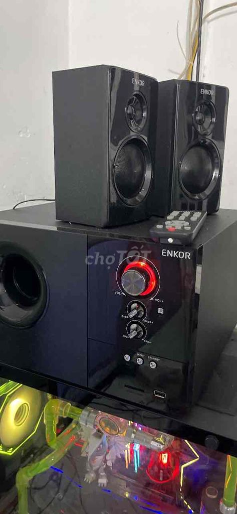 Loa vi tính Enkor S2880 Đen Bluetooth. Mua bán Tivi, Âm thanh tại Thị xã Bến Cát Bình Dương được đăng bởi BẢO VY hình 1