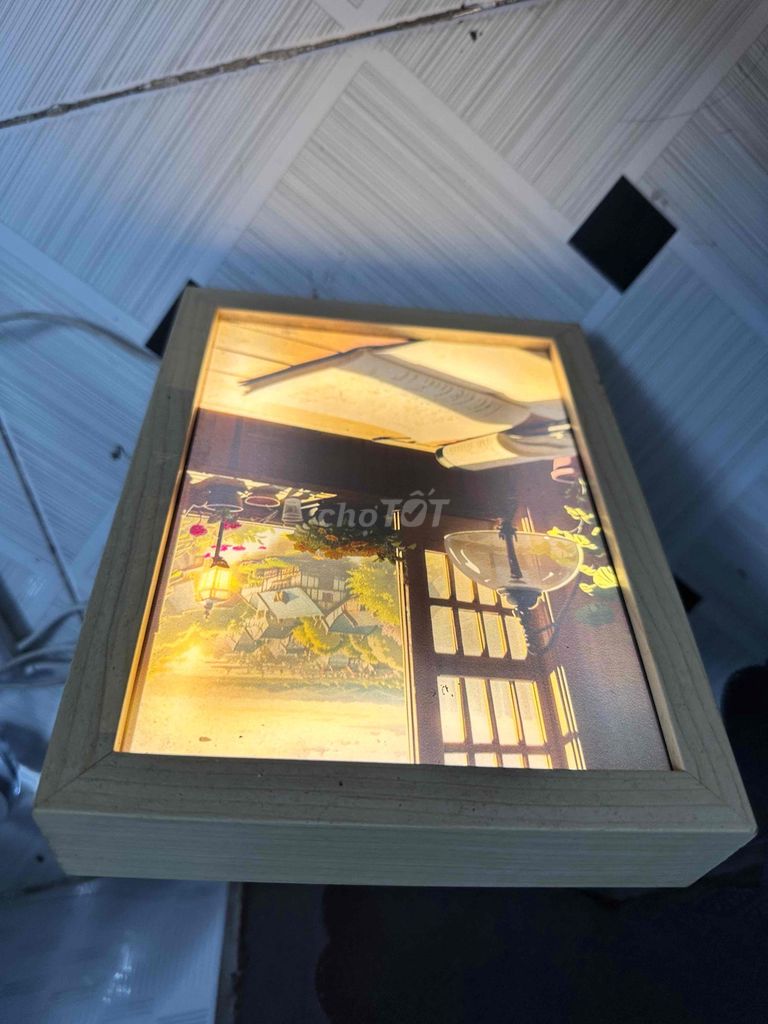 Đèn ngủ gỗ đổi màu Mới 99%. Mua bán Đèn tại Quận Gò Vấp Tp Hồ Chí Minh được đăng bởi Minh Nhật hình 1