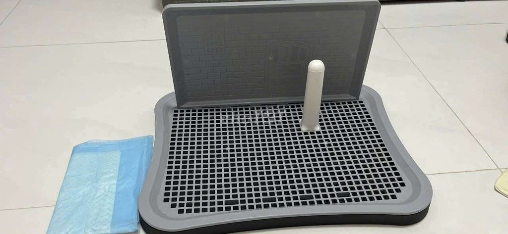 Khay vệ sinh chó nhựa Xám. Mua bán Phụ kiện, Thức ăn, Dịch vụ tại Quận 3 Tp Hồ Chí Minh được đăng bởi Trần Mi Tho Na hình 1