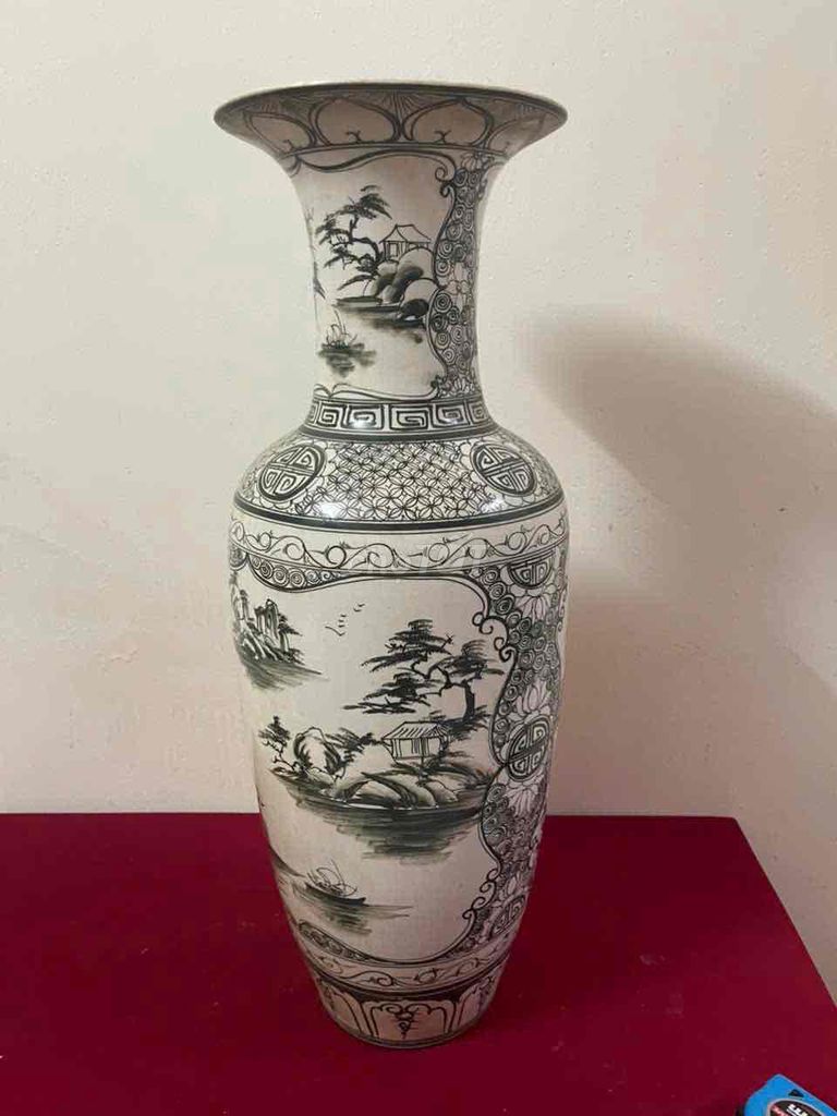 Lộc bình Sứ Cổ ngoạn 64cm - Hàng xưa. Mua bán Đồ sưu tầm, đồ cổ tại Quận Hoàng Mai Hà Nội được đăng bởi Nam Đồ Xưa hình 1