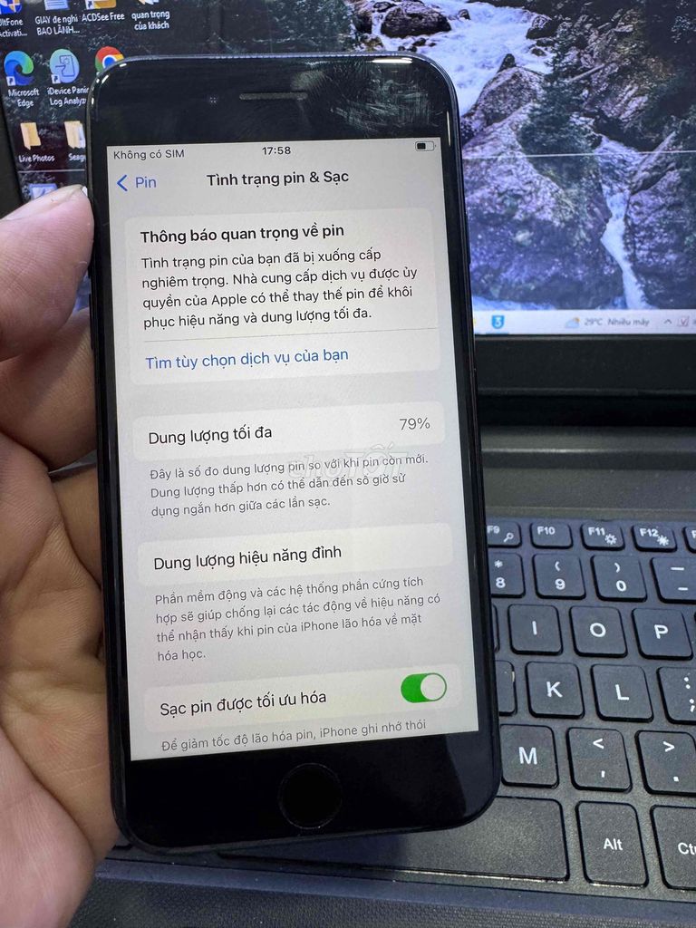 Apple iPhone SE 2020 64GB Đen. Mua bán Điện thoại tại Quận 6 Tp Hồ Chí Minh được đăng bởi QUỐC THIÊN BÁN GÓP 0 ĐỒNG  hình 1