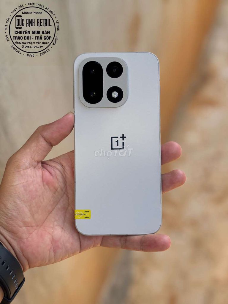 OnePlus 15 256GB Trắng. Mua bán Điện thoại tại Thành phố Buôn Ma Thuột Đắk Lắk được đăng bởi Đức Anh Retail hình 1