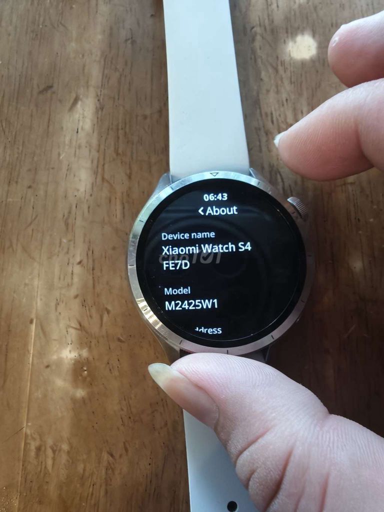 Xiaomi Watch S4 Trắng. Mua bán Thiết bị đeo thông minh tại Quận 5 Tp Hồ Chí Minh được đăng bởi hoang long 89 hình 1