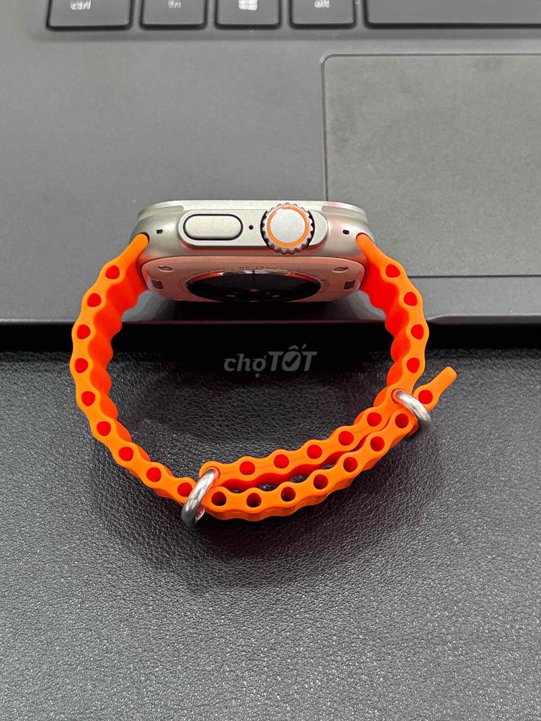 Apple Watch Ultra 1 màu titan tự nhiên đẹp keng. Mua bán Thiết bị đeo thông minh tại Thành phố Buôn Ma Thuột Đắk Lắk được đăng bởi Nguyễn Hoàng hình 1